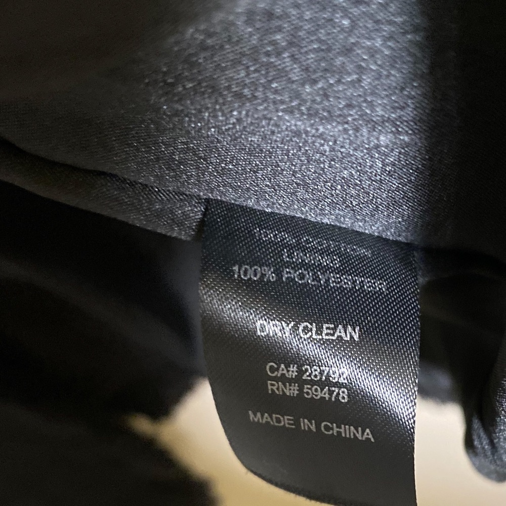 NWT Rachel Zoe Black Fringe Coat Size Medium - Picture 4 of 5